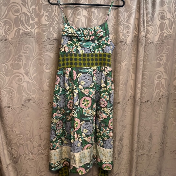 Dresses & Skirts - Matilda Jane House of Clouds Floral and Polka Dot Dress EUC Large